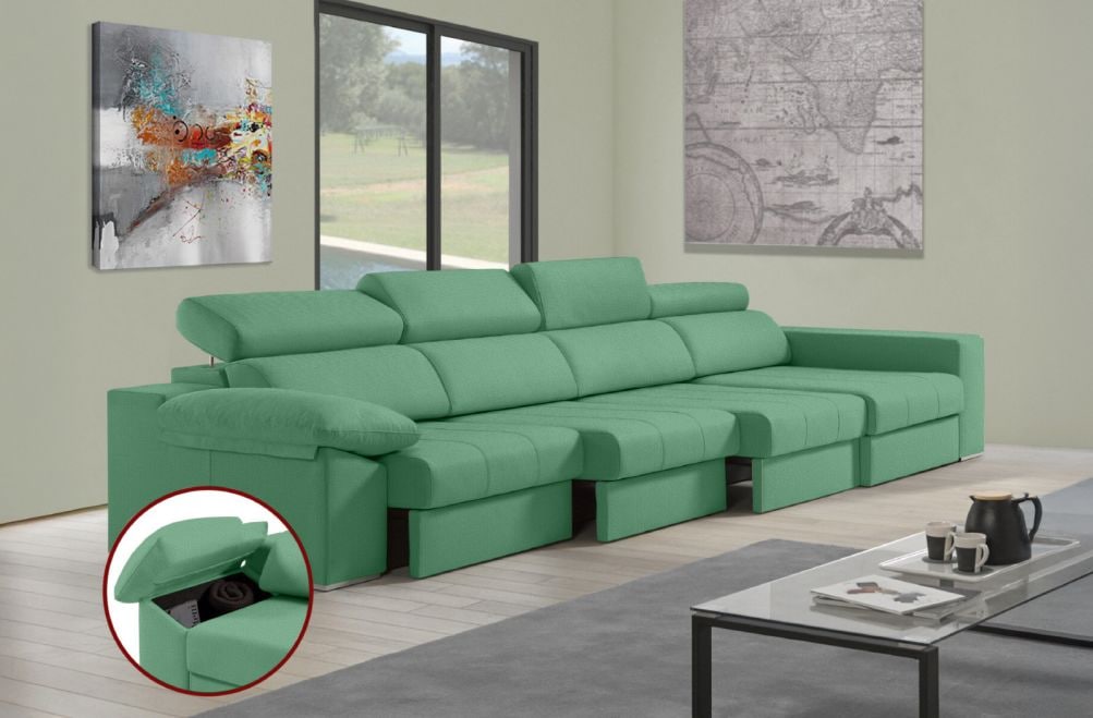 Sofá de tela Daresma Plus de HOME - principal