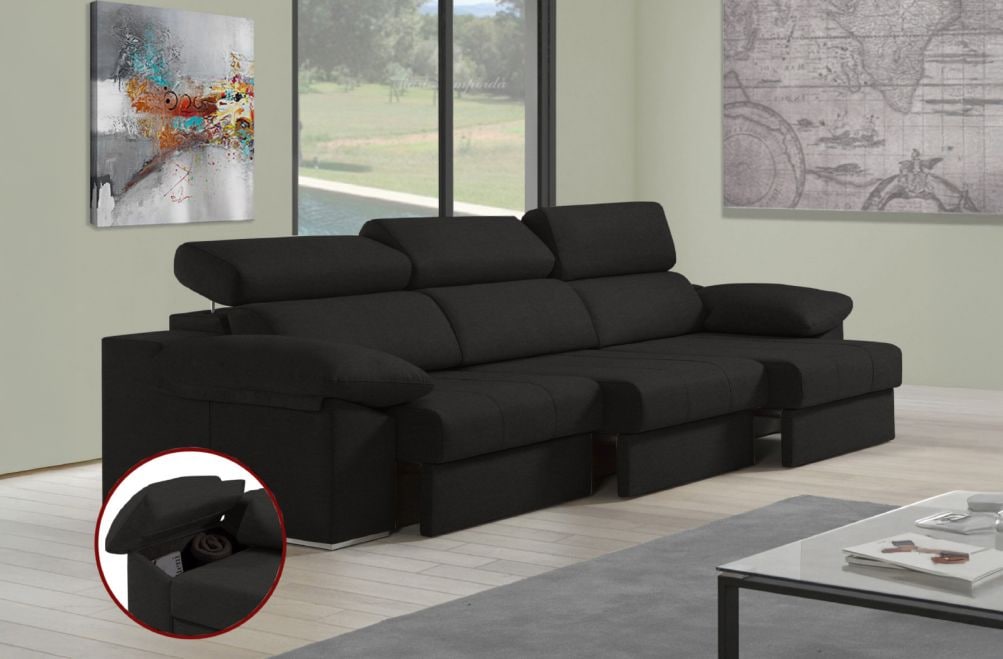 Sofá de tela Daresma Plus de HOME - principal