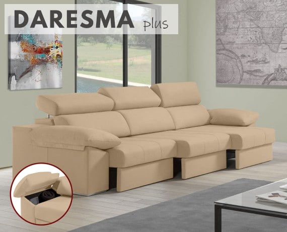 Sofá de tela Daresma Plus de HOME - principal