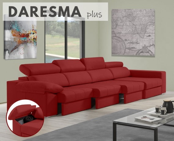 Sofá de tela Daresma Plus de HOME - principal