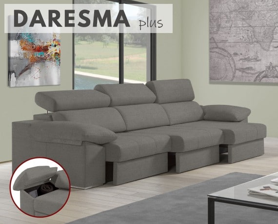 Sofá de tela Daresma Plus de HOME - principal
