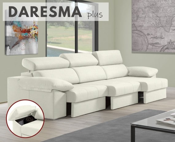 Sofá de tela Daresma Plus de HOME - principal