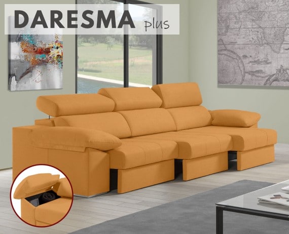 Sofá de tela Daresma Plus de HOME - principal