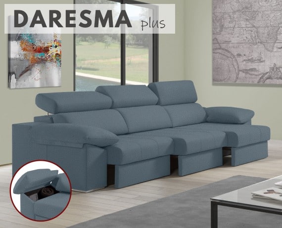 Sofá de tela Daresma Plus de HOME - principal