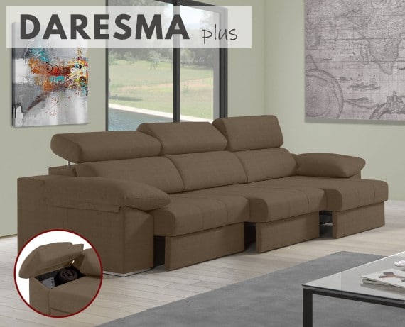 Sofá de tela Daresma Plus de HOME - principal
