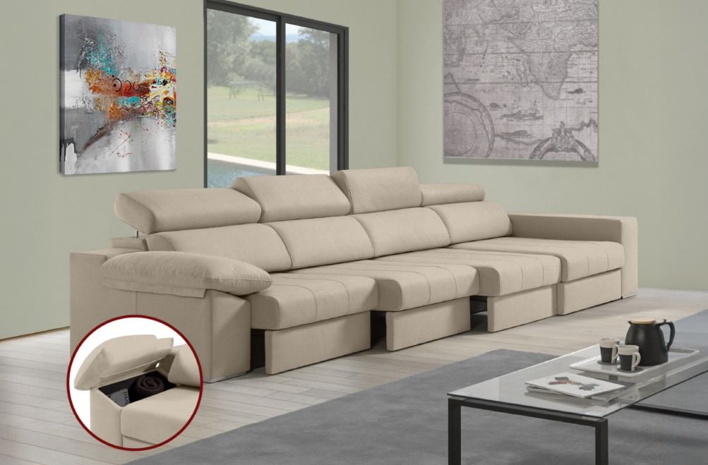 Sofá de tela Daresma Plus de HOME - principal