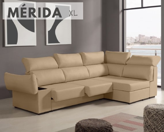 Sofá de tela Mérida XL de HOME - principal