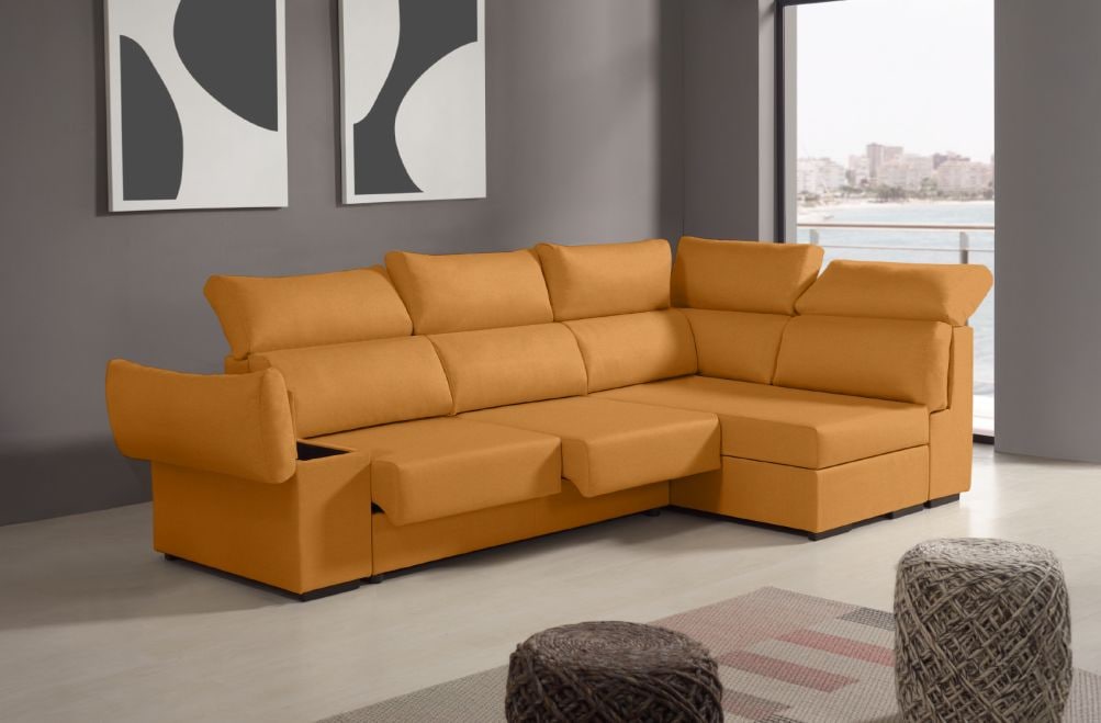 Sofá de tela Mérida XL de HOME - principal