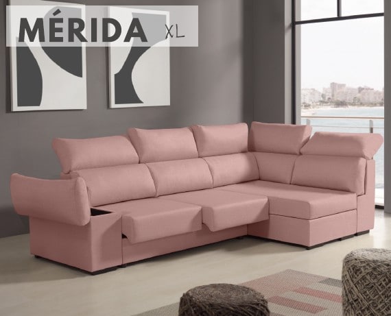 Sofá de tela Mérida XL de HOME - principal