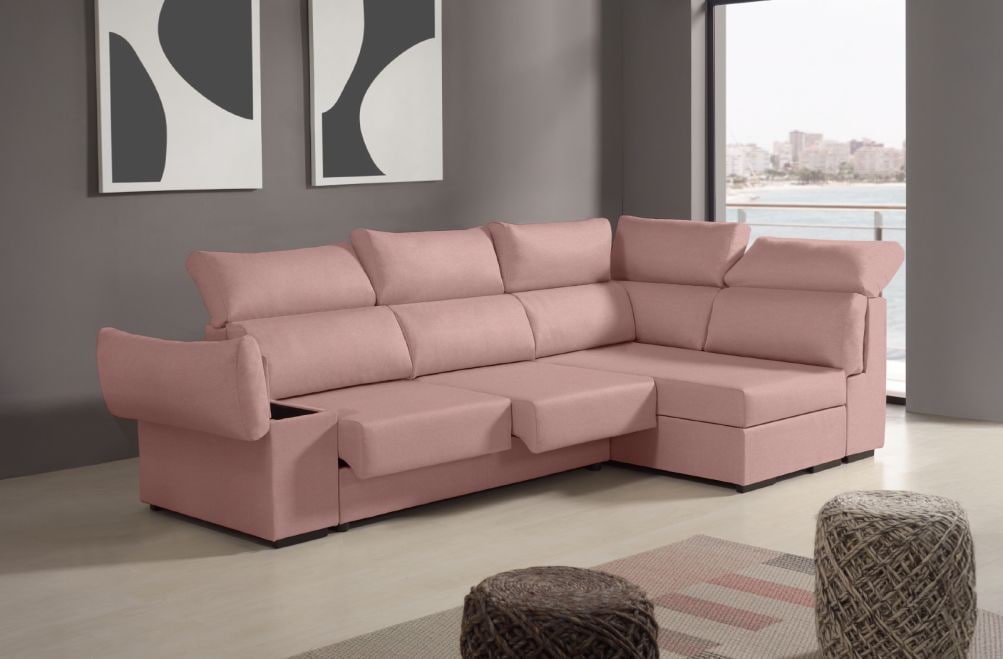 Sofá de tela Mérida XL de HOME - principal