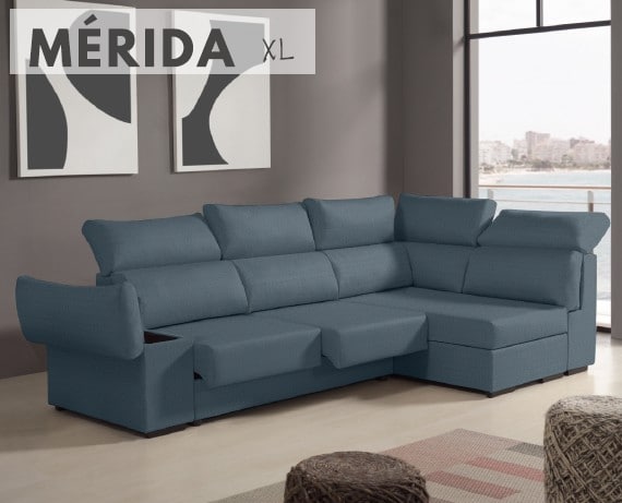 Sofá de tela Mérida XL de HOME - principal