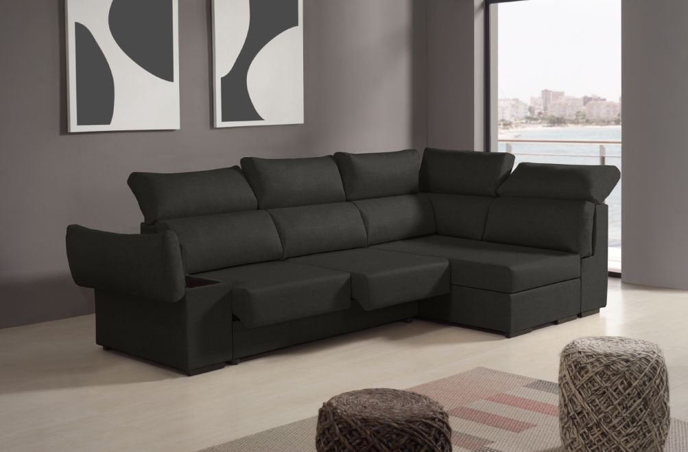 Sofá de tela Mérida XL de HOME - principal