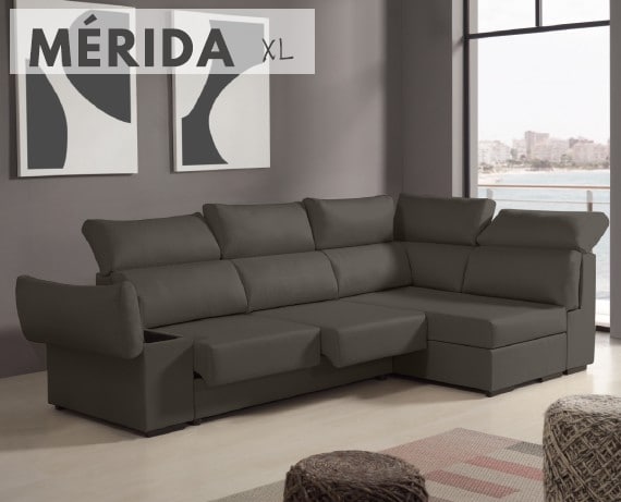 Sofá de tela Mérida XL de HOME - principal