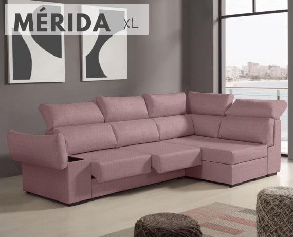 Sofá de tela Mérida XL de HOME - principal