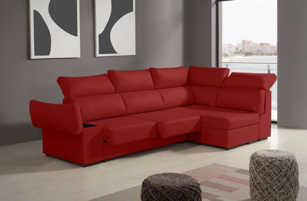 Sofá de tela Mérida XL de HOME - principal