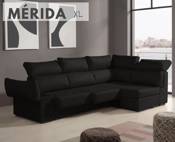 Sofá de tela Mérida XL de HOME - principal