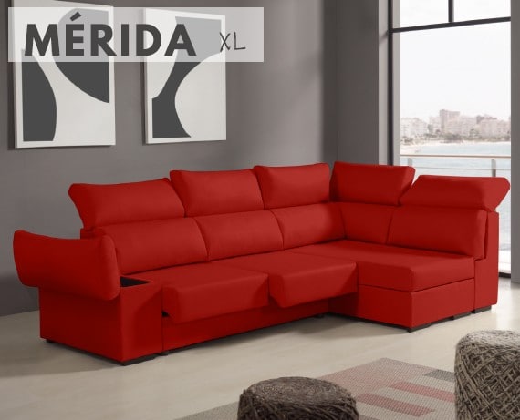 Sofá de tela Mérida XL de HOME - principal