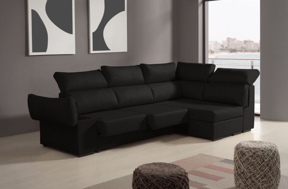 Sofá de tela Mérida XL de HOME - principal