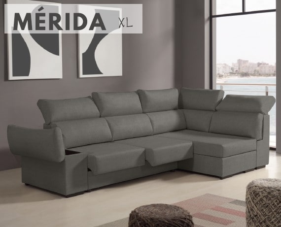 Sofá de tela Mérida XL de HOME - principal