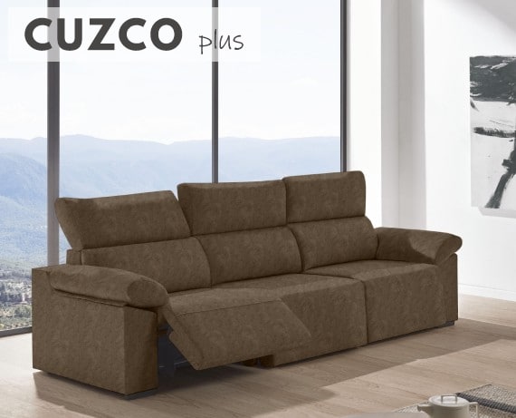 Sofá relax de tela Cuzco Plus de HOME - principal