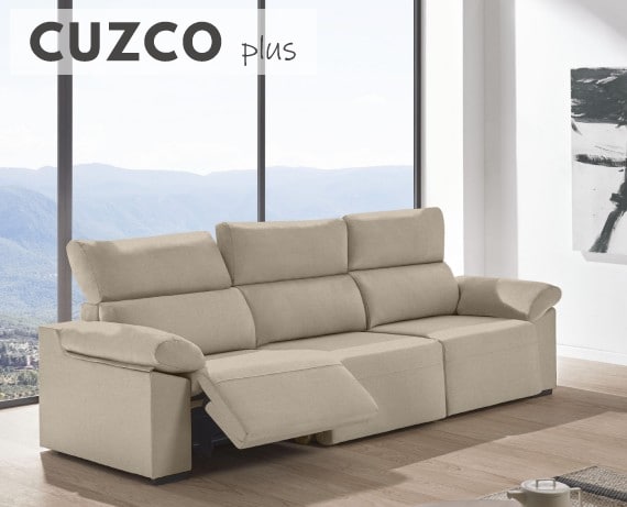 Sofá relax de tela Cuzco Plus de HOME - principal