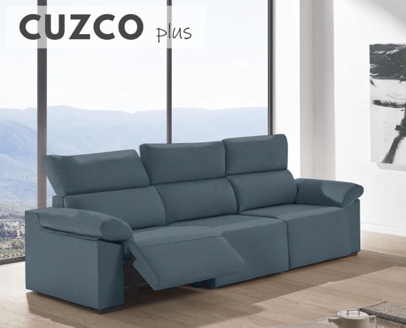 Sofá relax de tela Cuzco Plus de HOME - principal
