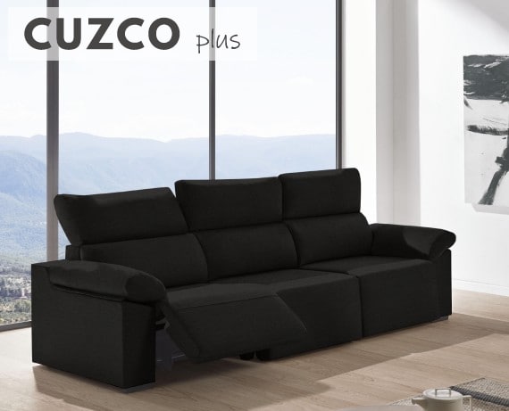 Sofá relax de tela Cuzco Plus de HOME - principal