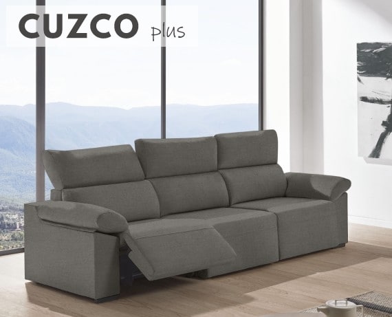 Sofá relax de tela Cuzco Plus de HOME - principal
