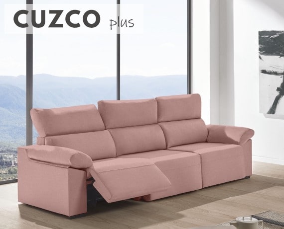 Sofá relax de tela Cuzco Plus de HOME - principal