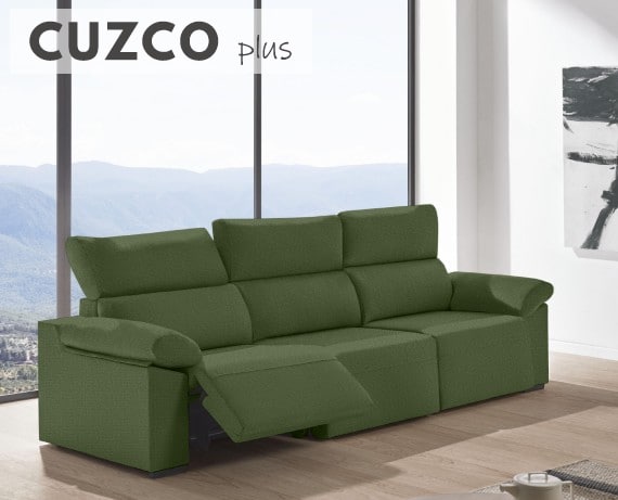 Sofá relax de tela Cuzco Plus de HOME - principal