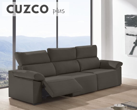 Sofá relax de tela Cuzco Plus de HOME - principal