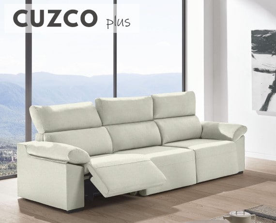 Sofá relax de tela Cuzco Plus de HOME - principal