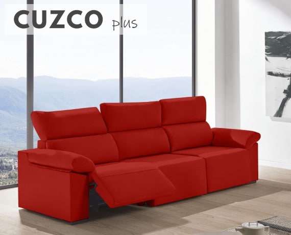 Sofá relax de tela Cuzco Plus de HOME - principal