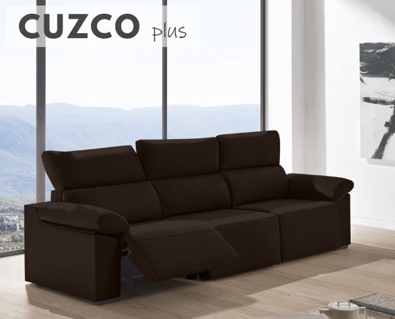 Sofá relax de tela Cuzco Plus de HOME - principal
