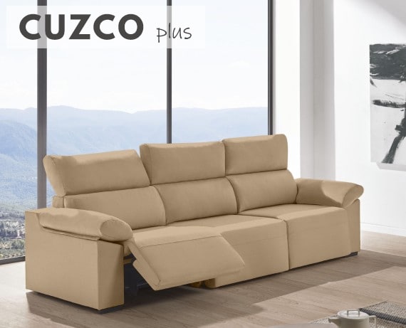 Sofá relax de tela Cuzco Plus de HOME - principal