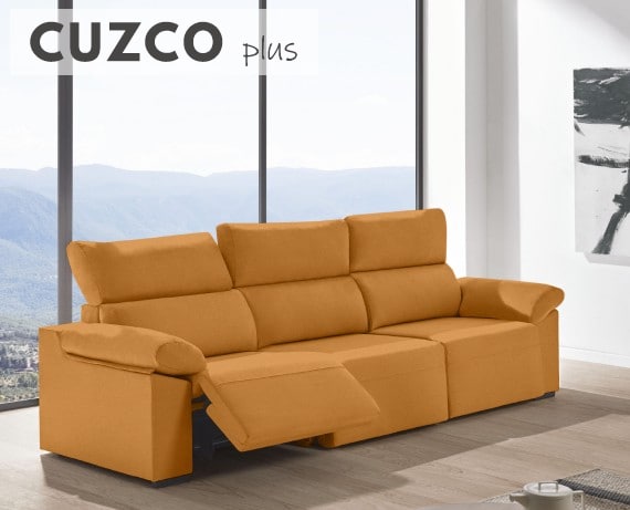 Sofá relax de tela Cuzco Plus de HOME - principal