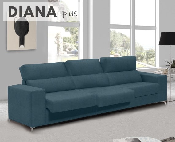 Sofá de tela Diana Plus de HOME - principal