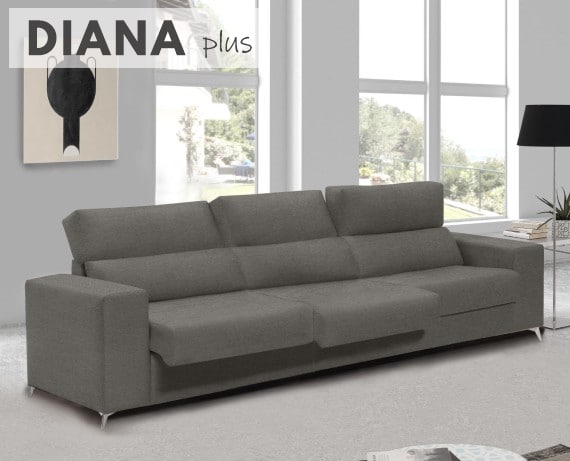 Sofá de tela Diana Plus de HOME - principal