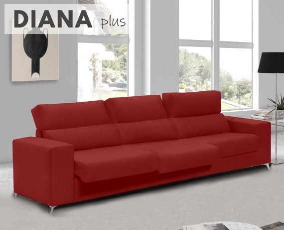 Sofá de tela Diana Plus de HOME - principal