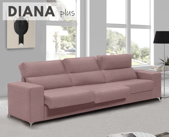 Sofá de tela Diana Plus de HOME - principal
