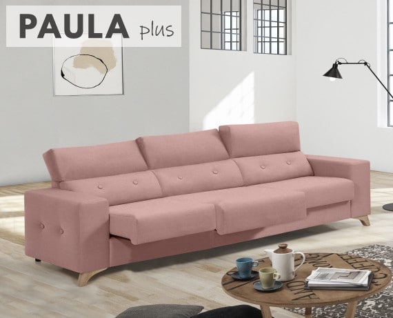 Sofá de tela Paula Plus de HOME - principal