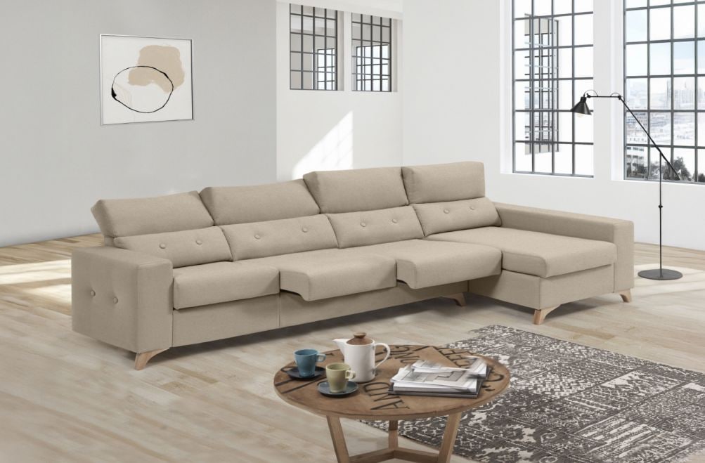 Sofá de tela Paula Plus de HOME - principal