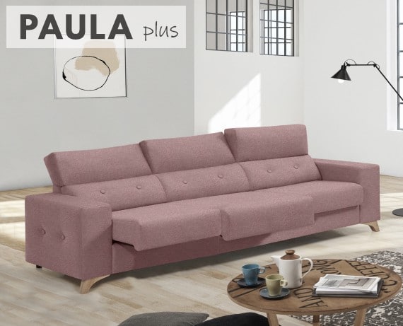 Sofá de tela Paula Plus de HOME - principal