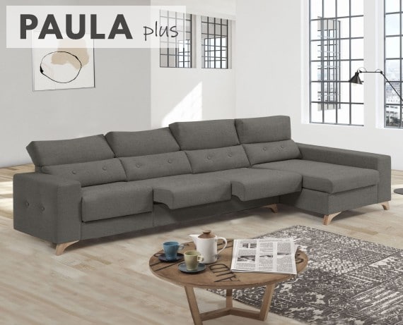 Sofá de tela Paula Plus de HOME - principal