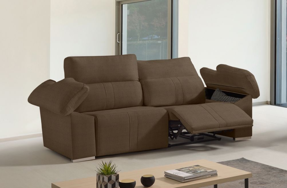 Sofá relax de tela Coleman de HOME - principal