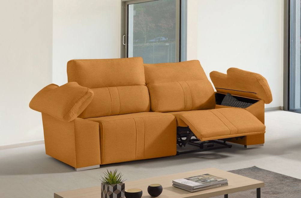 Sofá relax de tela Coleman de HOME - principal