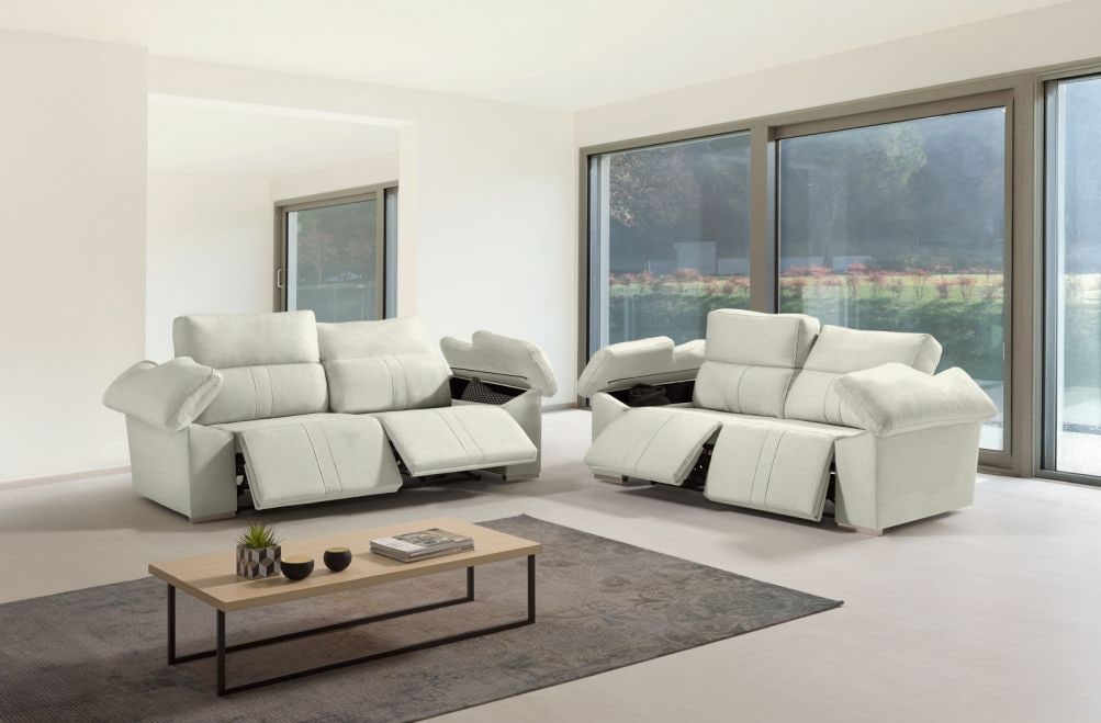 Sofá relax de tela Coleman de HOME - principal