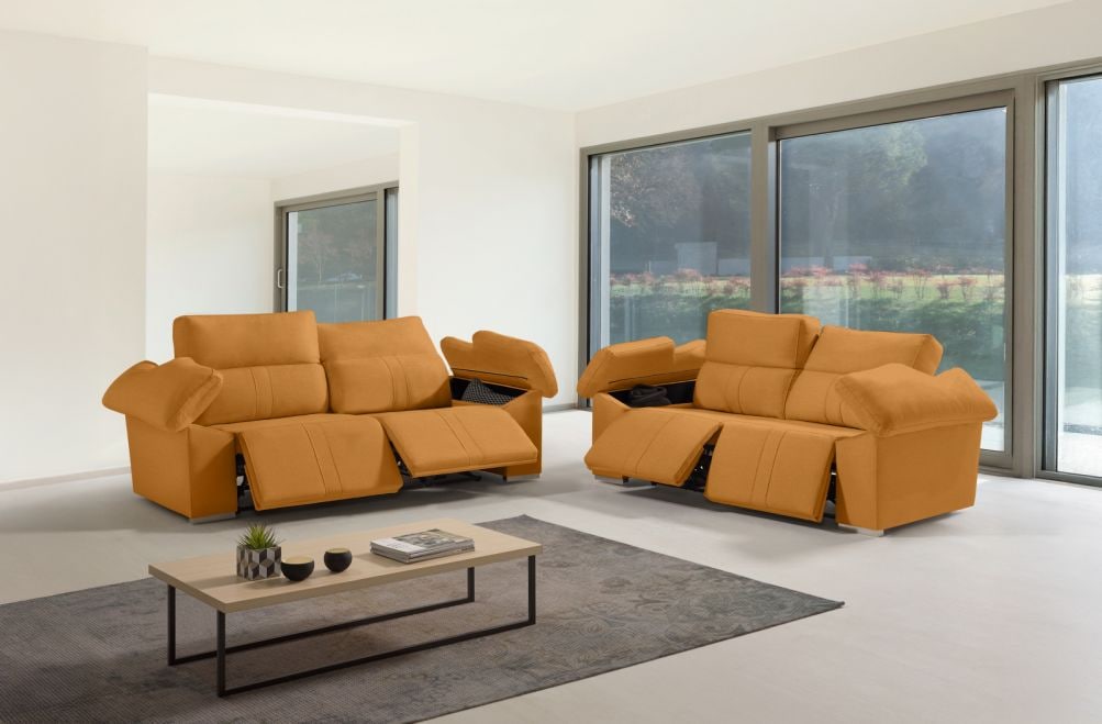 Sofá relax de tela Coleman de HOME - principal