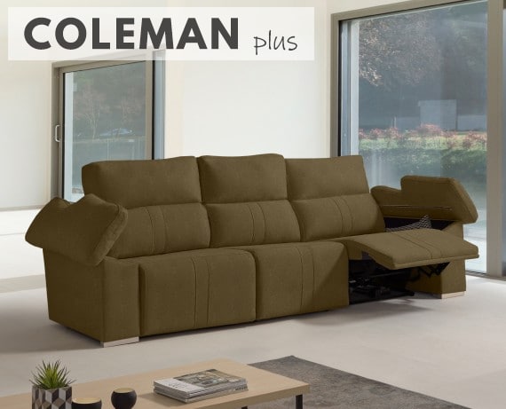 Sofá relax de tela Coleman Plus de HOME - principal