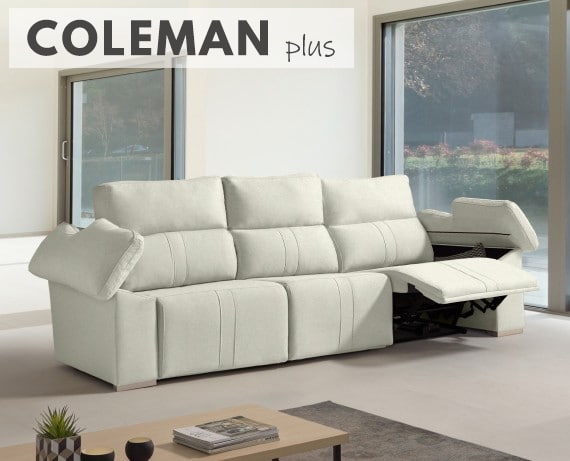 Sofá relax de tela Coleman Plus de HOME - principal